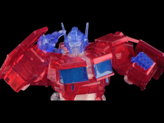 Transformers Furai Optimus Prime IDW Clear Version SDCC 2020 Exclusive Model Kit