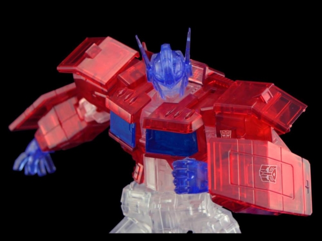 Transformers Furai Optimus Prime IDW Clear Version SDCC 2020 Exclusive Model Kit