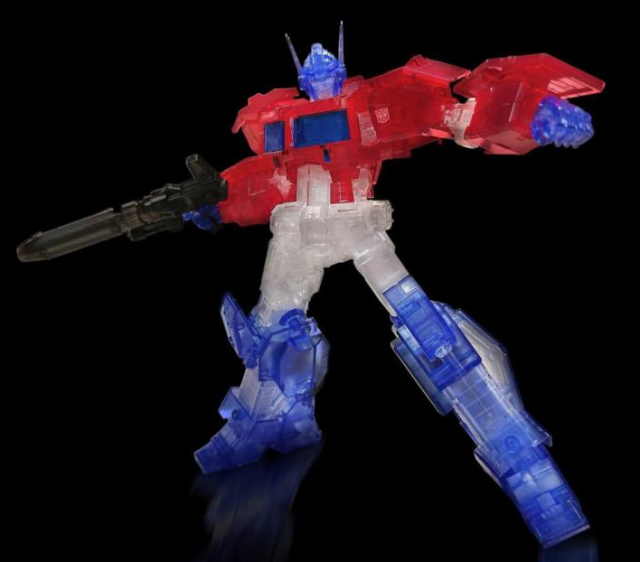 Transformers Furai Optimus Prime IDW Clear Version SDCC 2020 Exclusive Model Kit