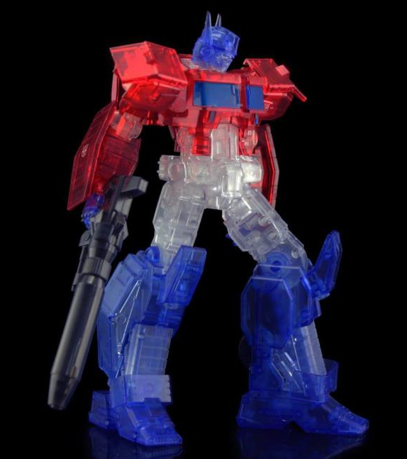 Transformers Furai Optimus Prime IDW Clear Version SDCC 2020 Exclusive Model Kit