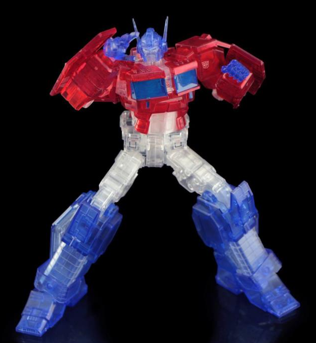 Transformers Furai Optimus Prime IDW Clear Version SDCC 2020 Exclusive Model Kit
