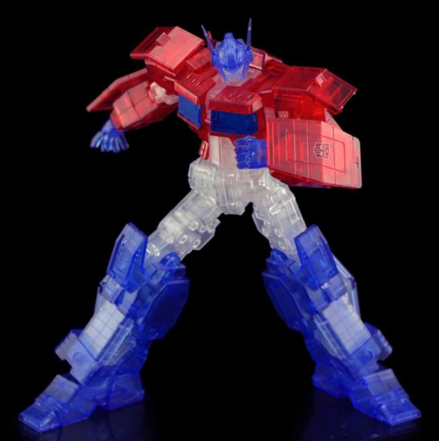 Transformers Furai Optimus Prime IDW Clear Version SDCC 2020 Exclusive Model Kit