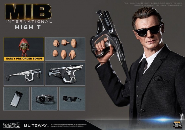 Men In Black: International High T 1:6 Scale Figure With Bonus | Blitzway Collectible Figure | TFSource