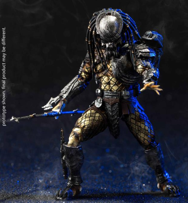 Celtic Predator Battle Damage Version PX Previews Exclusive 1:18 Scale | Alien Vs Predator | Hiya Toys