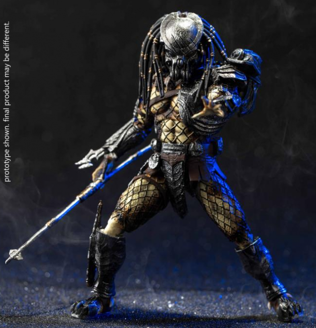 Celtic Predator Battle Damage Version PX Previews Exclusive 1:18 Scale | Alien Vs Predator | Hiya Toys