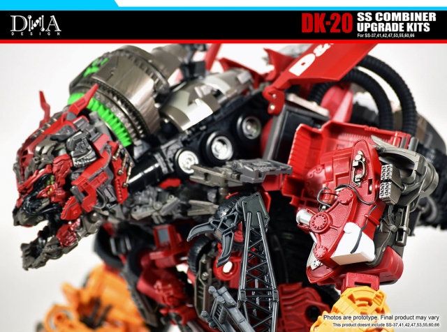 DK-20 Upgrade Kit for Transformers Studio Series 69 Devastator Set of 8 | Dna Design | Upgrade Kit