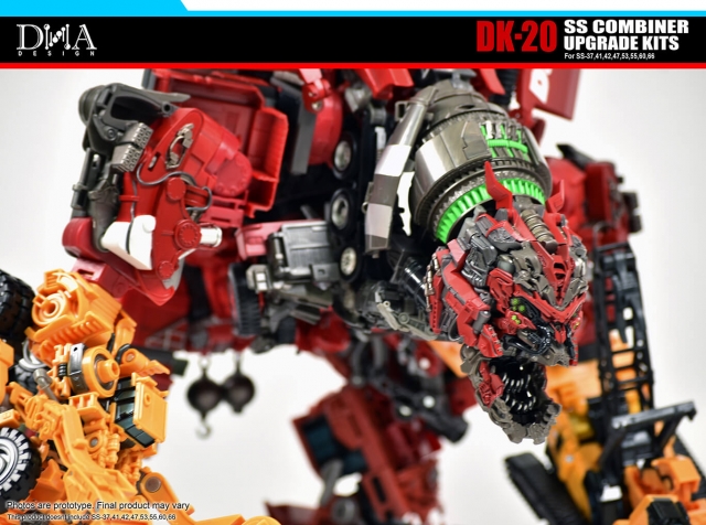 DK-20 Upgrade Kit for Transformers Studio Series 69 Devastator Set of 8 | Dna Design | Upgrade Kit