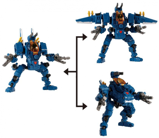 DA-64 Maneuver Gamma and Delta Mobile Base Exclusive Set | Diaclone Reboot