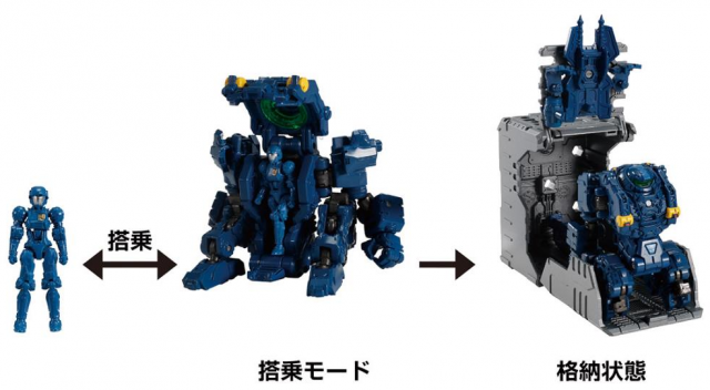 DA-64 Maneuver Gamma and Delta Mobile Base Exclusive Set | Diaclone Reboot