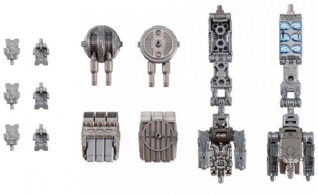 DA-64 Maneuver Gamma and Delta Mobile Base Exclusive Set | Diaclone Reboot