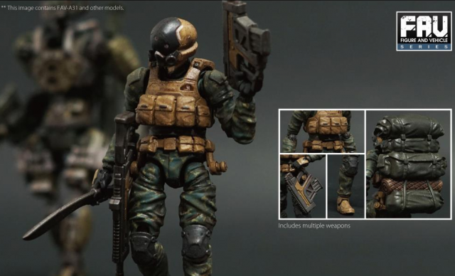 FAV-A31 Osprey Commando 1:18 Scale | Acid Rain Fav