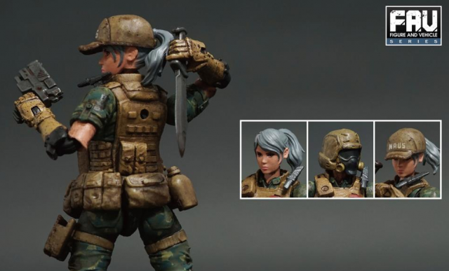 FAV-A32 Combat Instructor Kelsey 1:18 Scale | Acid Rain Fav
