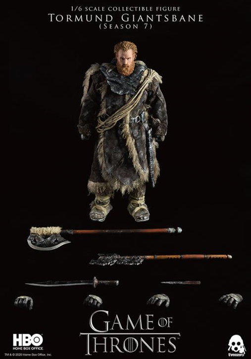 Tormund Giantsbane 1:6 Scale Figure 1:6 Scale Figure | Fallout | Threezero