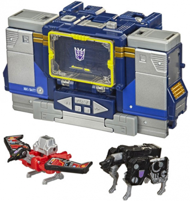 WFC-14 Decepticon Soundwave Battle 3-Pack Netflix Edition | Transformers Generations War for Cybertron Trilogy