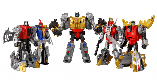 TT-GS11 Volcanicus Set of 5 Takara Tomy Mall Exclusive | Transformers Generations Selects War for Cybertron Trilogy