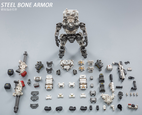 Steelbone Armor JT0425 with White Pilot | Joy Toy
