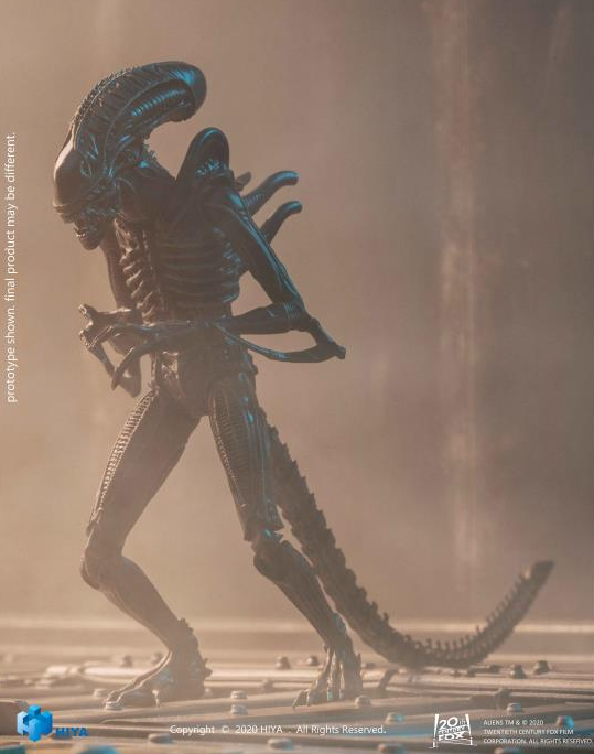 Alien Warrior Brown Version PX Previews Exclusive 1:18 Scale | Aliens | Hiya Toys