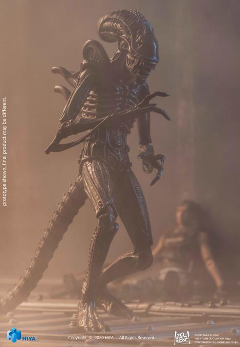 Alien Warrior Brown Version PX Previews Exclusive 1:18 Scale | Aliens | Hiya Toys