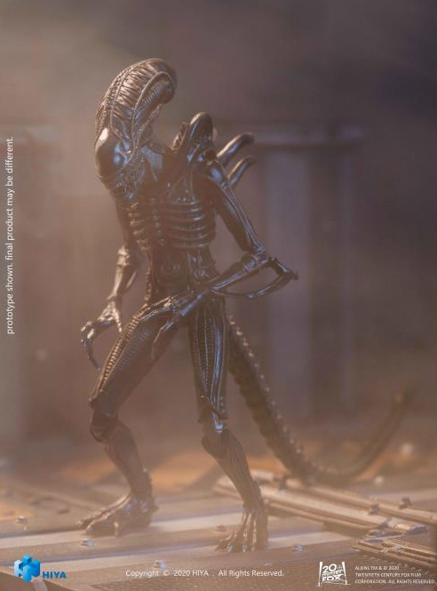 Alien Warrior Brown Version PX Previews Exclusive 1:18 Scale | Aliens | Hiya Toys