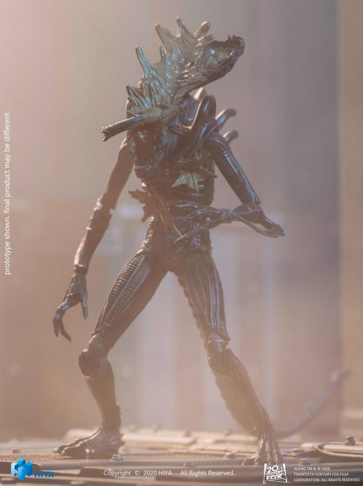 Alien Warrior Headshot Version PX Previews Exclusive 1:18 Scale | Aliens | Hiya Toys