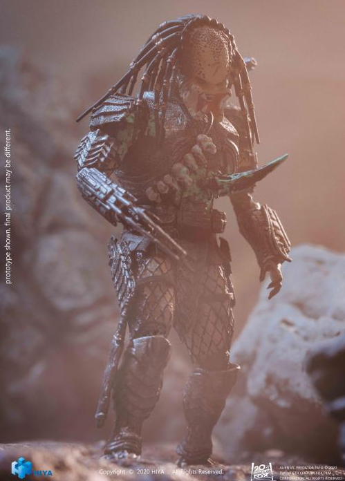 Scar Predator Final Battle Version PX Previews Exclusive 1:18 Scale | Alien Vs Predator | Hiya Toys