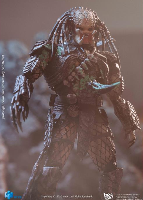 Scar Predator Final Battle Version PX Previews Exclusive 1:18 Scale | Alien Vs Predator | Hiya Toys