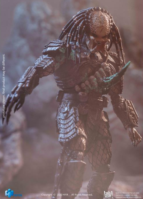 Scar Predator Final Battle Version PX Previews Exclusive 1:18 Scale | Alien Vs Predator | Hiya Toys