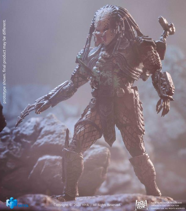 Scar Predator Final Battle Version PX Previews Exclusive 1:18 Scale | Alien Vs Predator | Hiya Toys