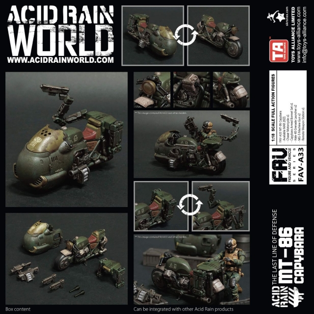 FAV-A33 MT-86 Capybara 1:18 Scale | Acid Rain Fav