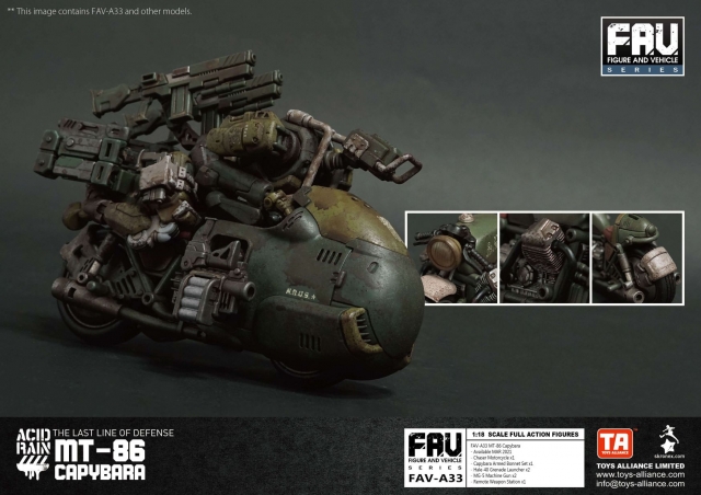 FAV-A33 MT-86 Capybara 1:18 Scale | Acid Rain Fav