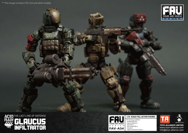 FAV-A10 Seth Ranger 1:18 Scale | Acid Rain Fav