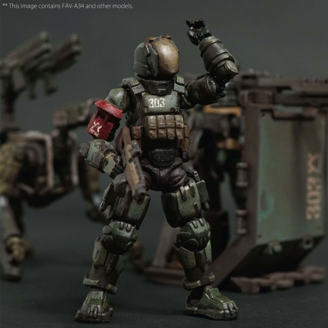 FAV-A10 Seth Ranger 1:18 Scale | Acid Rain Fav