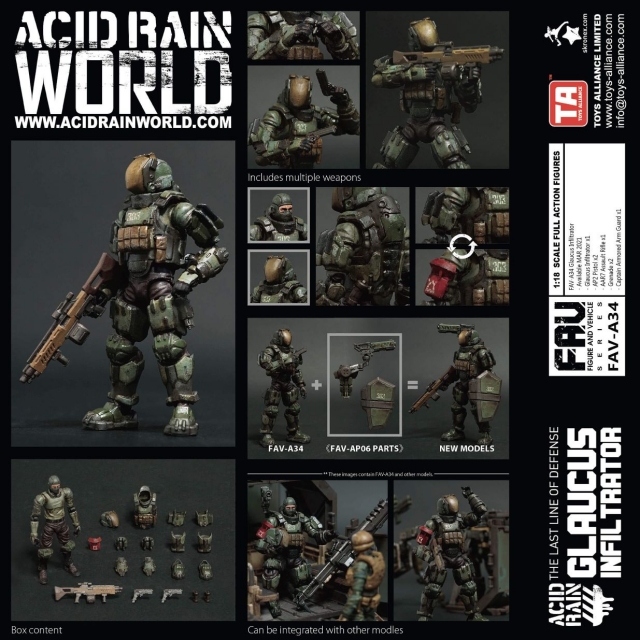 FAV-A10 Seth Ranger 1:18 Scale | Acid Rain Fav