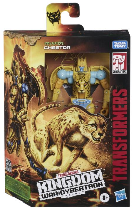 WFC-K4 Cheetor Deluxe Class | Transformers Generations War for Cybertron Kingdom Chapter