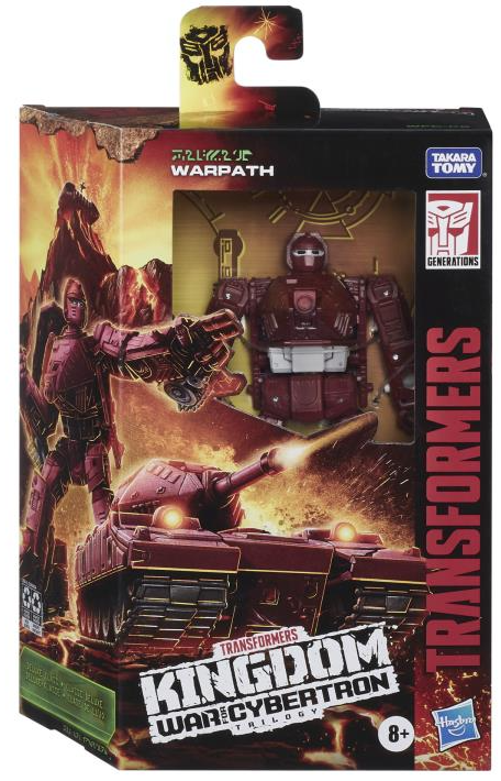 WFC-K6 Warpath Deluxe Class | Transformers Generations War for Cybertron Kingdom Chapter