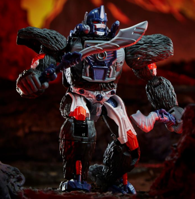 WFC-K8 Optimus Primal Voyager Class | Transformers Generations War for Cybertron Kingdom Chapter