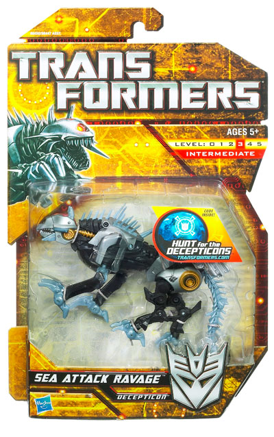 Sea Attack Ravage Deluxe Class | Transformers Hunt for the Decepticons HFTD