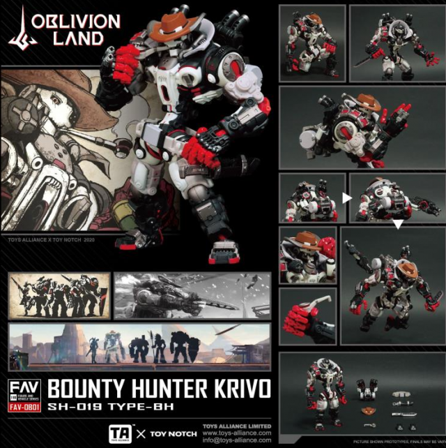 Oblivion Land FAV-OB01 Bounty Hunter Krivo