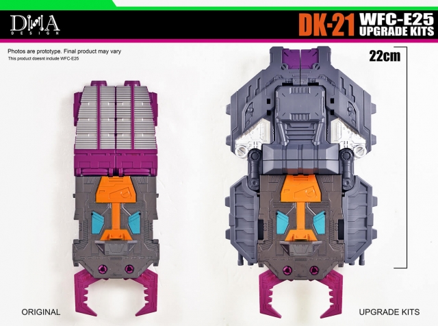 DK-21 Upgrade Kit for Transformers WFC: Earthrise WFC-E25 Titan Scorponok | Dna Design | Upgrade Kit