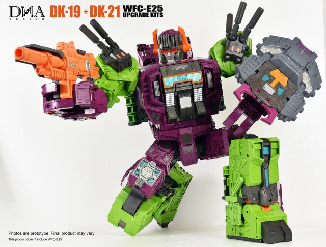 DK-21 Upgrade Kit for Transformers WFC: Earthrise WFC-E25 Titan Scorponok | Dna Design | Upgrade Kit