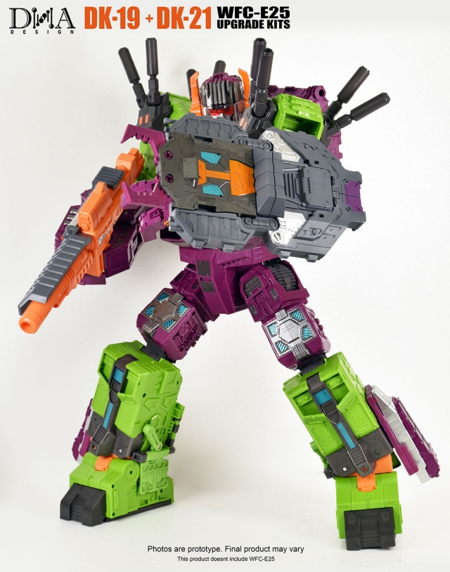DK-21 Upgrade Kit for Transformers WFC: Earthrise WFC-E25 Titan Scorponok | Dna Design | Upgrade Kit