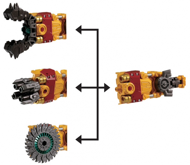DA-66 Verse Riser No. 03 C-Grasper Exclusive | Diaclone Reboot