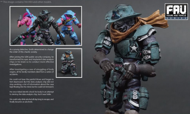 FAV-H03 Detective Smith 1:18 Scale | Annex 2179 FAV