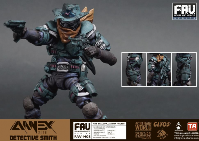 FAV-H03 Detective Smith 1:18 Scale | Annex 2179 FAV