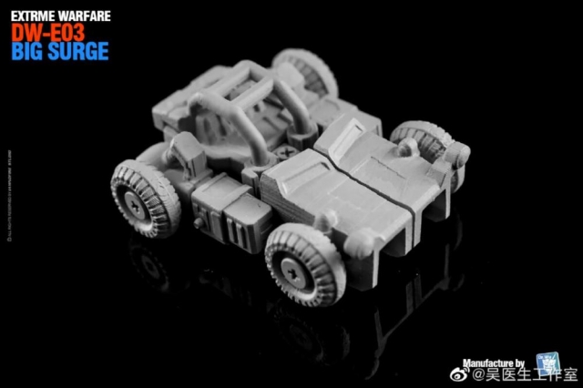 DW-E02 Monitor Officer and DW-E03 Big Surge Set of 2 | Dr. Wu