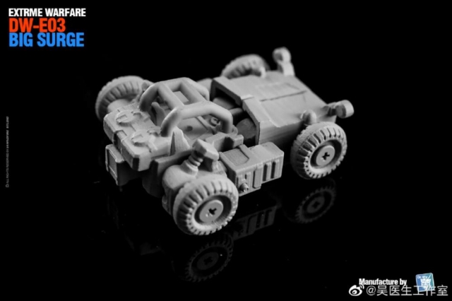 DW-E02 Monitor Officer and DW-E03 Big Surge Set of 2 | Dr. Wu