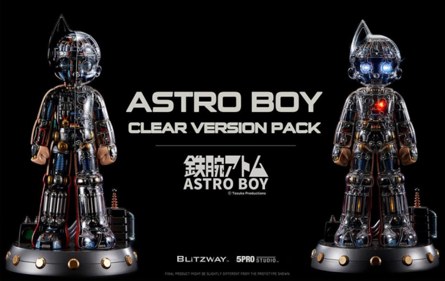 Astro Boy Clear Version Pack Superb Anime Statue | Blitzway Collectible Figure | TFSource