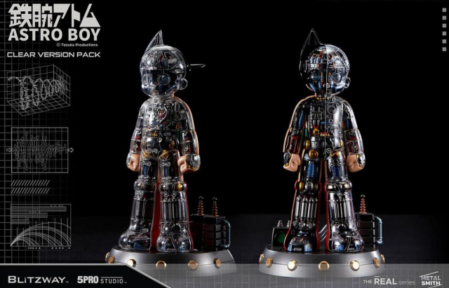 Astro Boy Clear Version Pack Superb Anime Statue | Blitzway Collectible Figure | TFSource