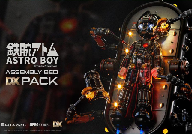 Astro Boy Clear Version Superb Anime Statue and Assembly Bed DX Pack | Blitzway Collectible Figure | TFSource