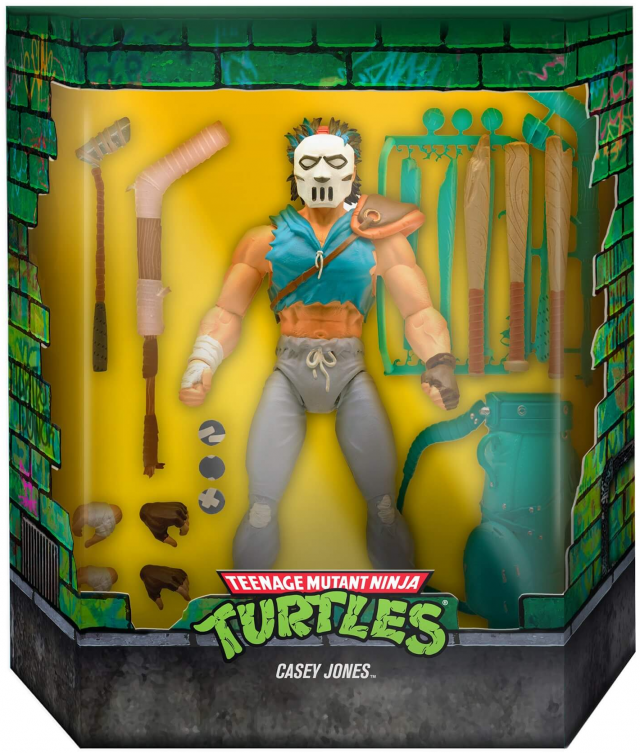 Casey Jones 7-inch Scale | Teenage Mutant Ninja Turtles Ultimates | Super7
